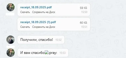 18.09.2025 г. - Вернули 299 700.00 руб. за услуги ООО "Ринг-Сити" клиенту из Московской области
