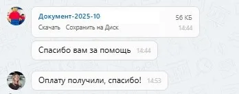 09.10.2025 г. - Вернули 41 725.00 руб. за услуги ООО "Ринг-Сити" клиенту из г. Санкт-Петербург