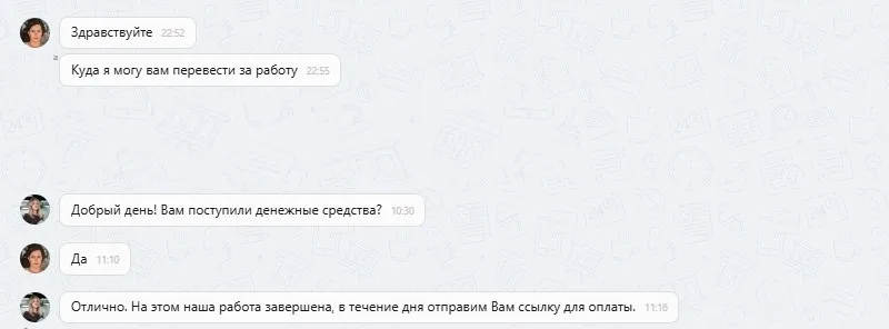 23.10.2025 г. - Вернули 110 000.00 руб. за услуги ООО "СТС" клиенту из Владимирской области