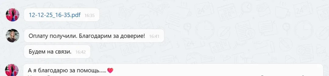 Наши результаты по возврату денег за навязанные по автокредиту услуги с 15.12.2025 г. по 19.12.2025 г.