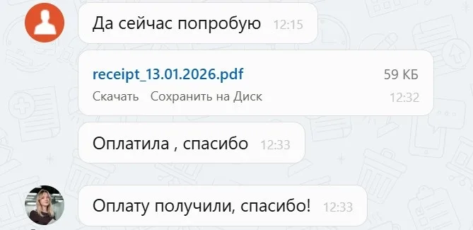 13.01.2026 г. - Вернули 299 000.00 руб. за услуги ООО "Паритет" клиенту из Пермского края